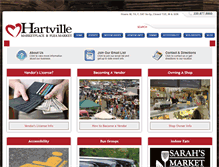 Tablet Screenshot of hartvillemarketplace.com